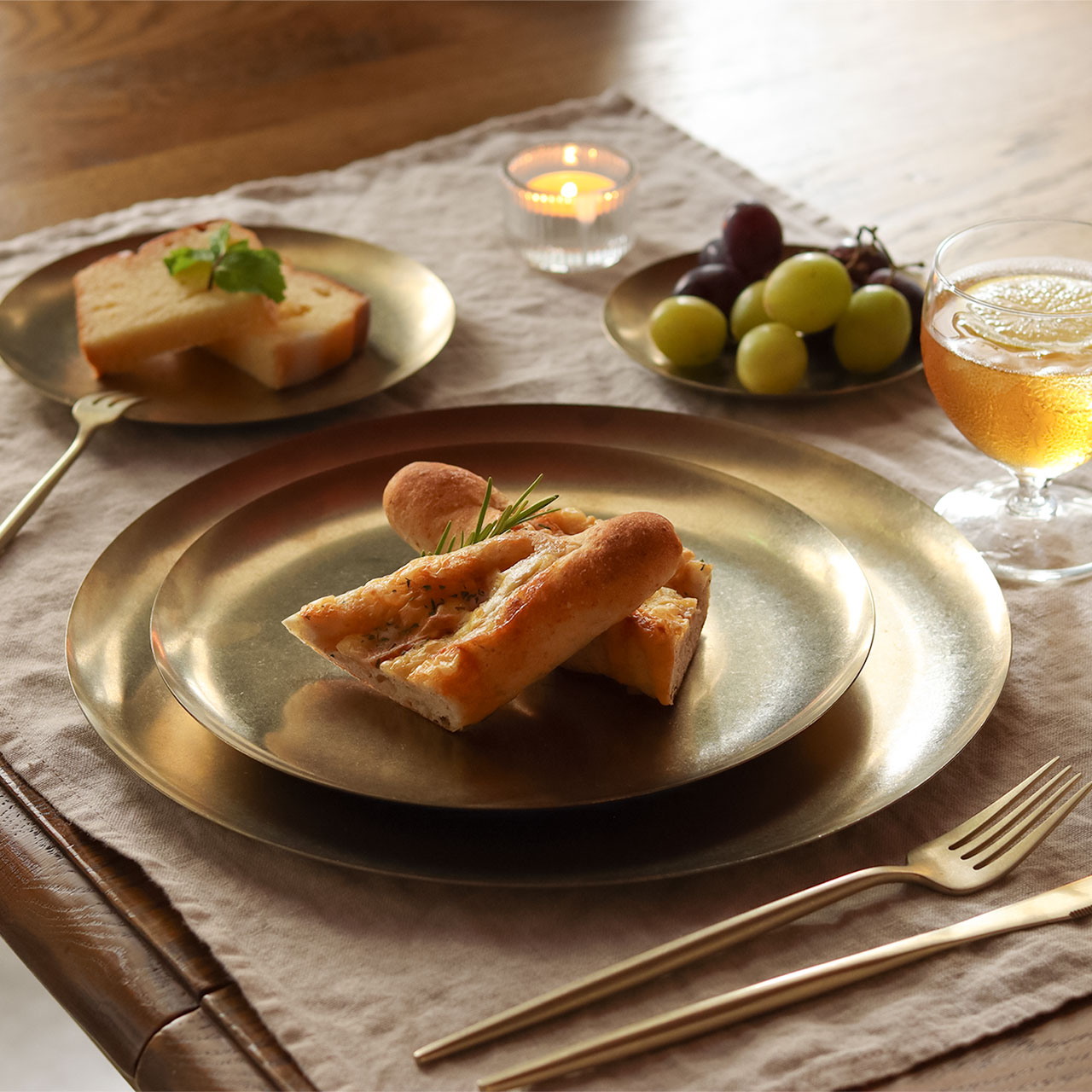 楽天市場】【公式】インブルーム ステンレス ラウンドプレート