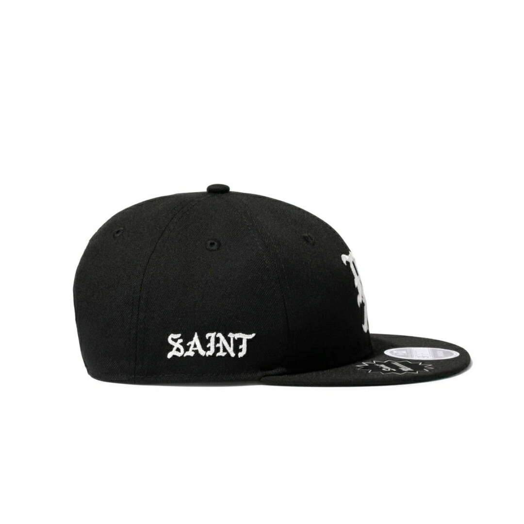 Saint Mxxxxxx × new era 9FIFTY キャップ ブラック