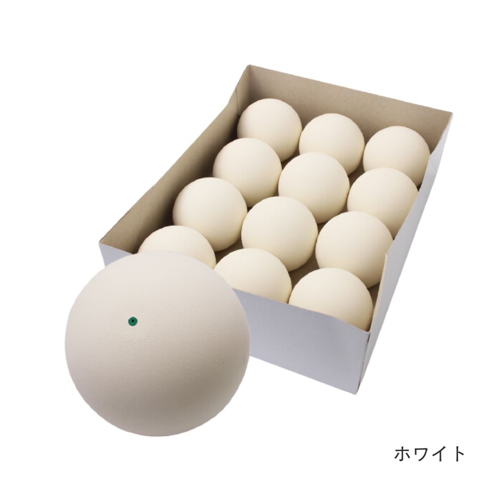 楽天市場】ハイクオリティ 軟式 ソフトテニスボール 練習球 ホワイト