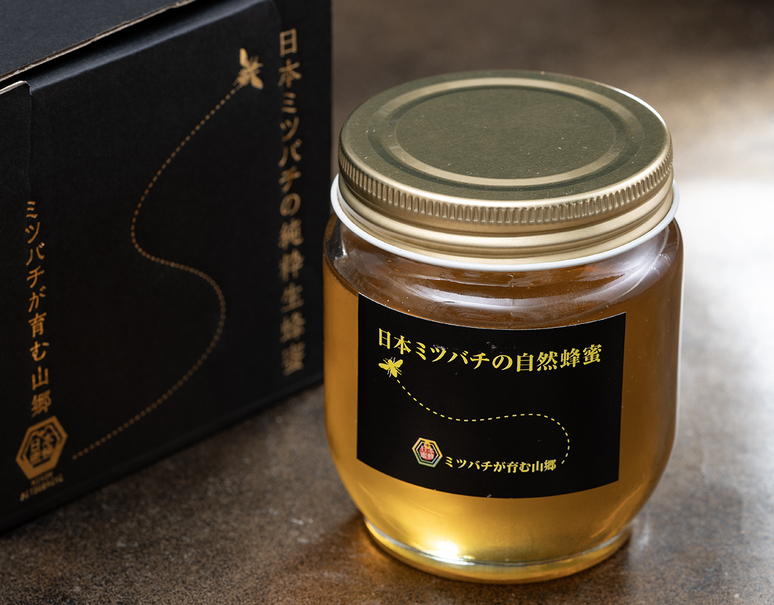 大分県産 ミツバチが育む山郷 『日本ミツバチの純粋蜂蜜（百花蜜