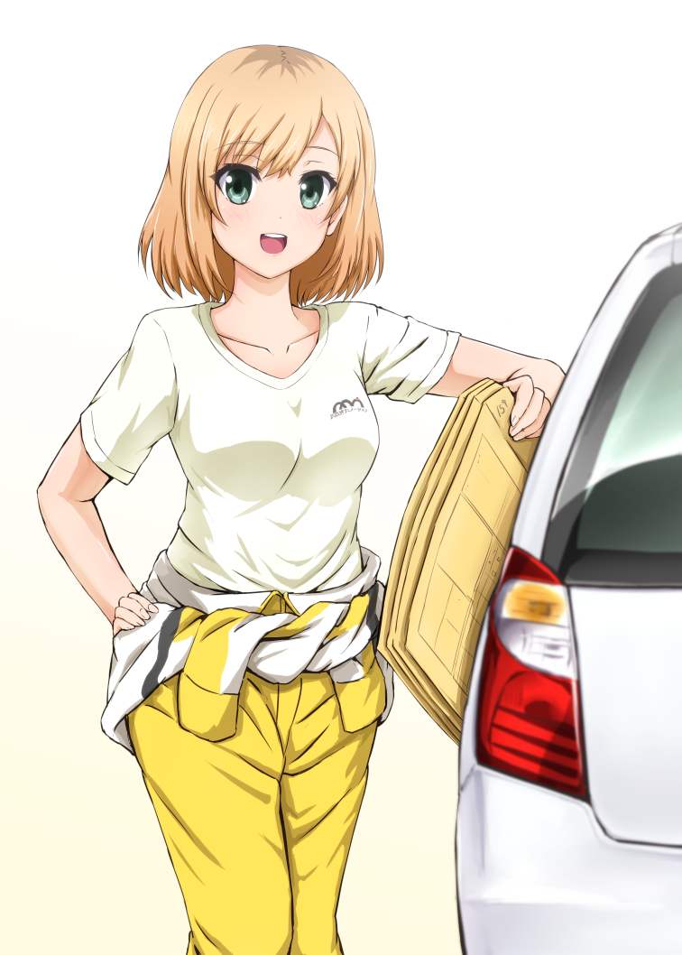 SHIROBAKO 宮森あおい 特大パネル エンタバアキバ 当選商品 SHIROBAKO