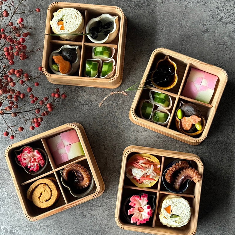 キュノワールに似た陶器 昔のおべんとう箱 キュノワールに似た陶器 昔