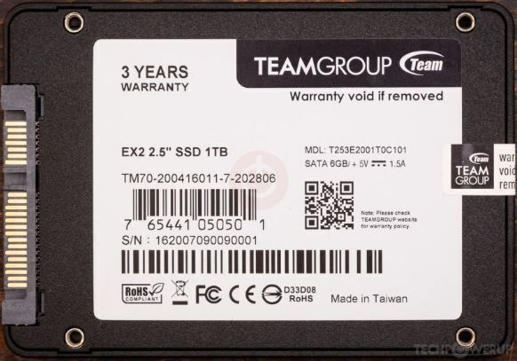 Teamgroup EX2 Elite 1 TB Specs | TechPowerUp SSD Database