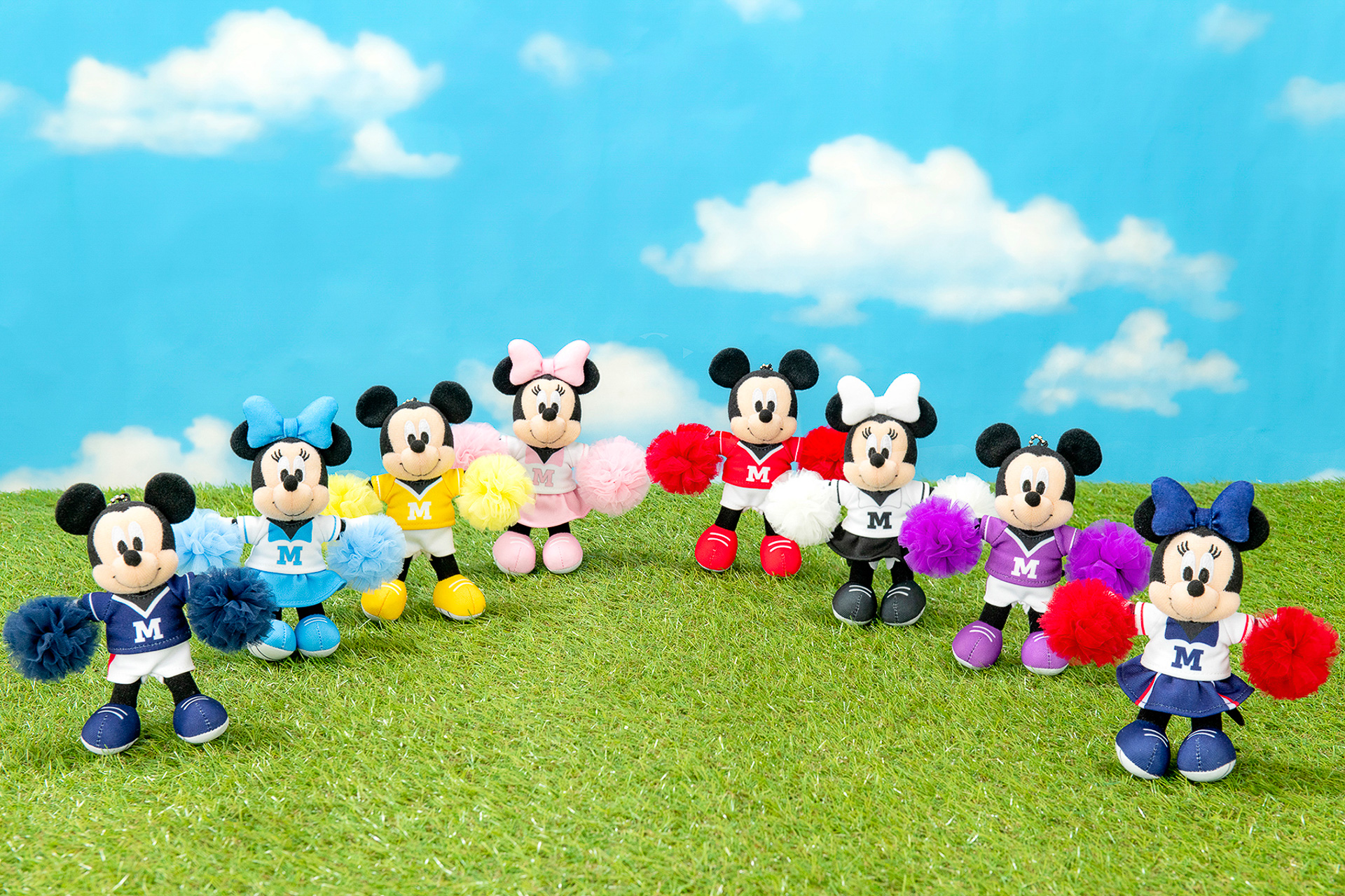 ディズニーランドホテル限定 ミッキー&ミニー ぬいぐるみ バッチ