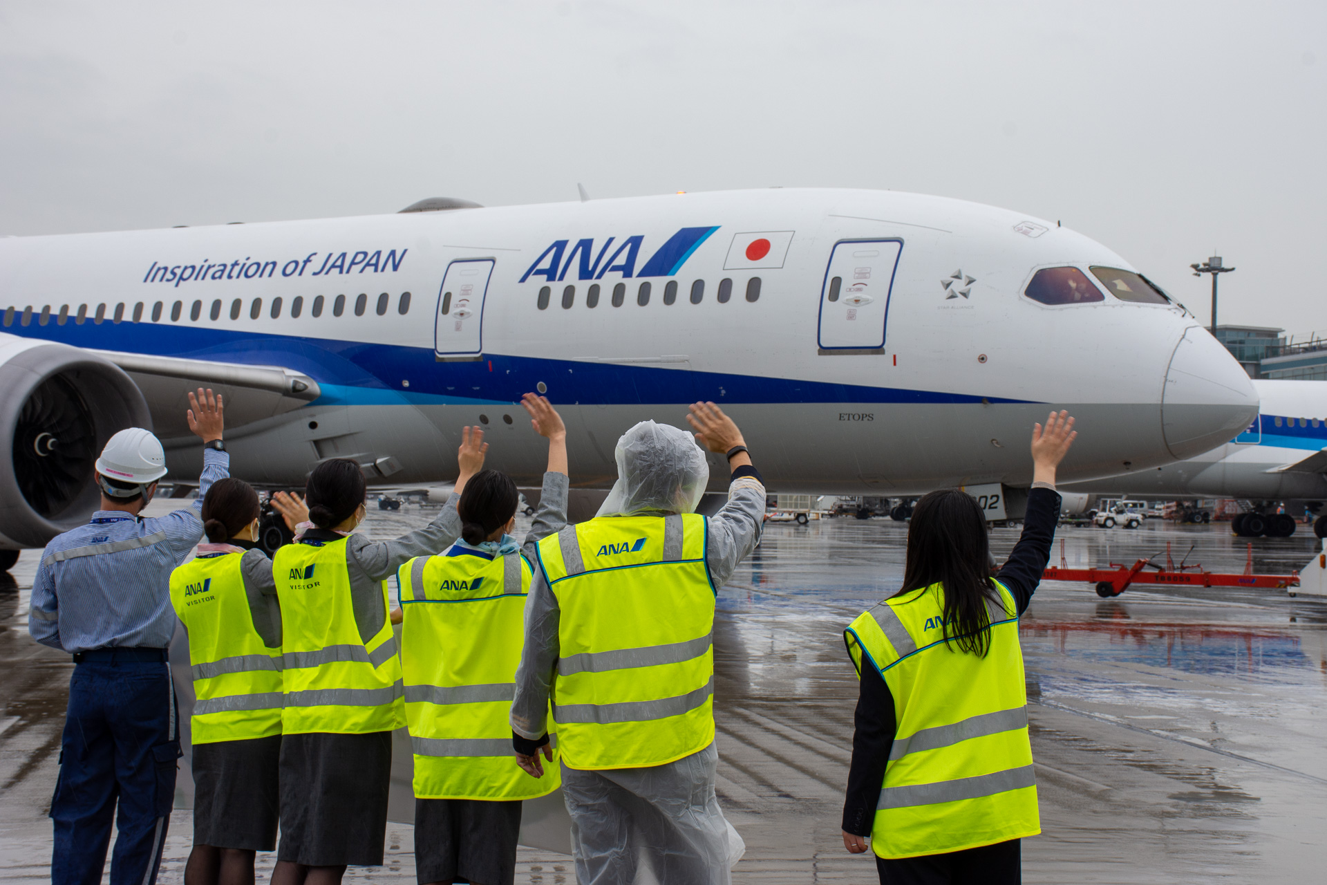 ANA 787-10 初就航 搭乗記念品 ネックストラップ ANA 787-10 初就航 搭乗
