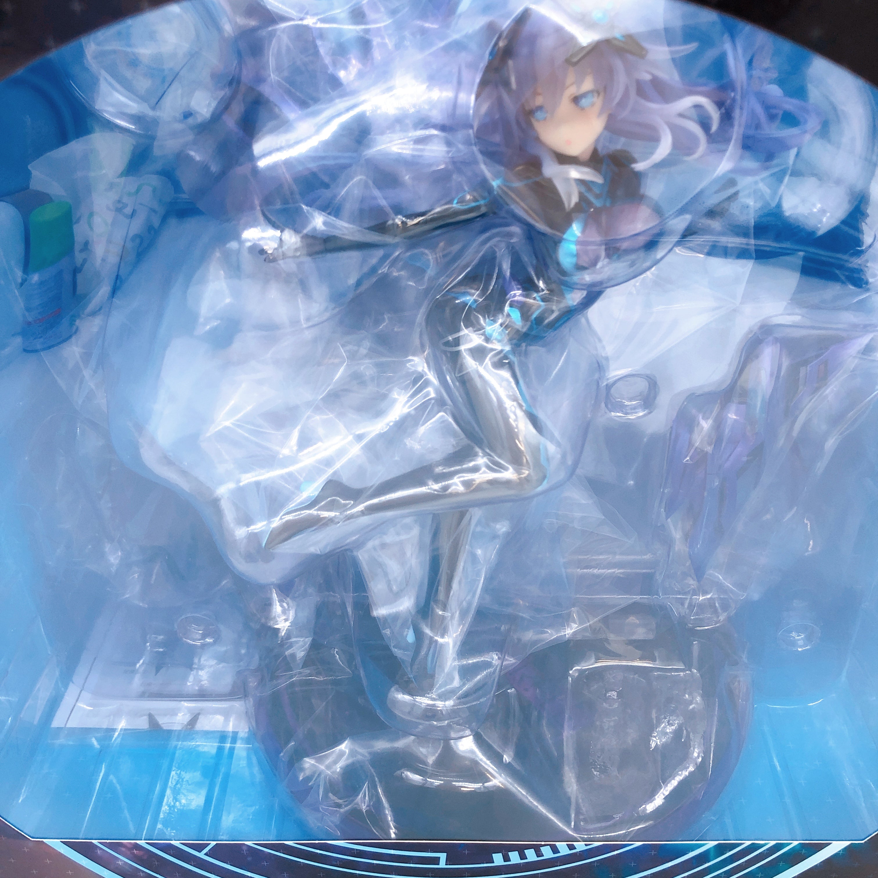 New Dimension Neptunia VII Next Purple 1/7 Figure Processor Unit Full