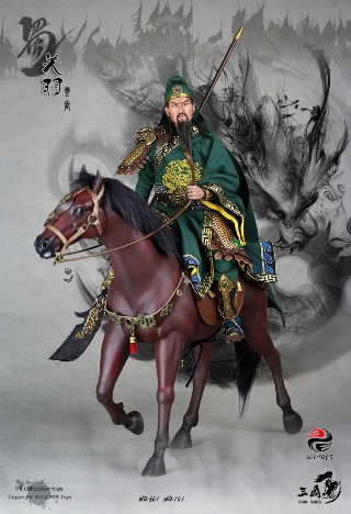303TOYS 1/6 三国志 関羽雲長 （赤兎馬＋軍旗セット） Guan Yu *お
