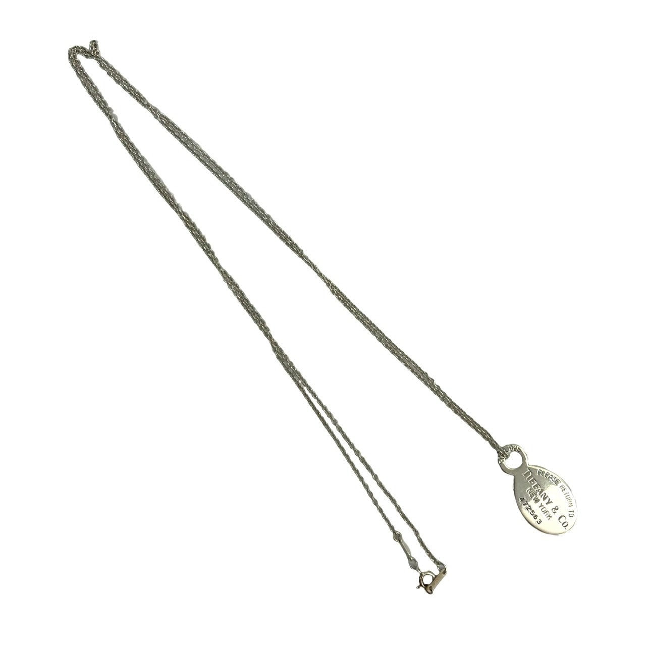 TIFFANY&Co. ティファニー リターントゥ オーバルタグ ネックレス – Trip