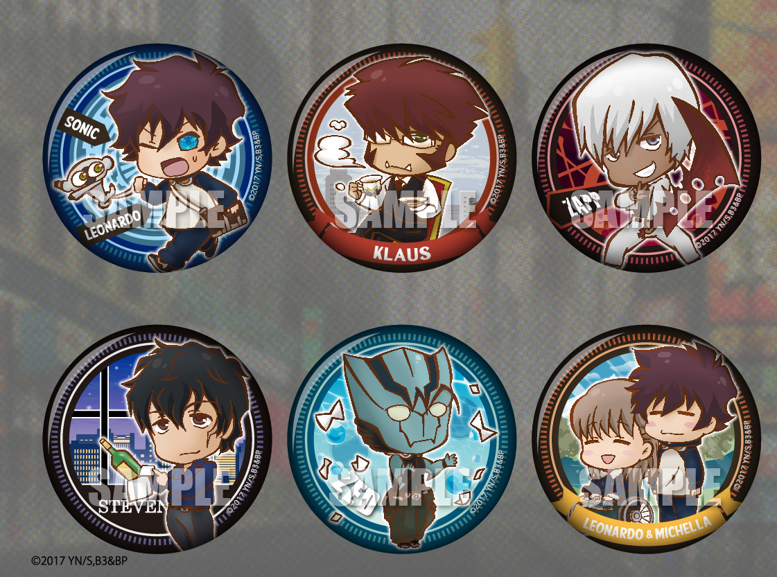 血界戦線&BEYOND とじコレ 缶バッジ - 株式会社ツインクル