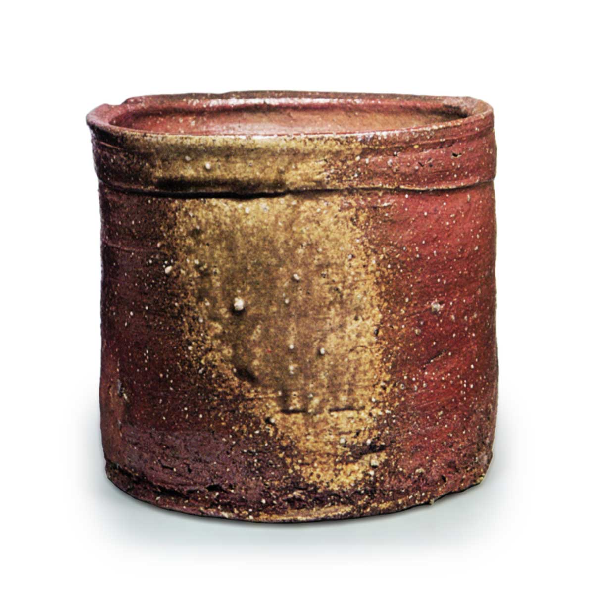 信楽水指｜信楽古来窯 四代上田直方 造 合箱