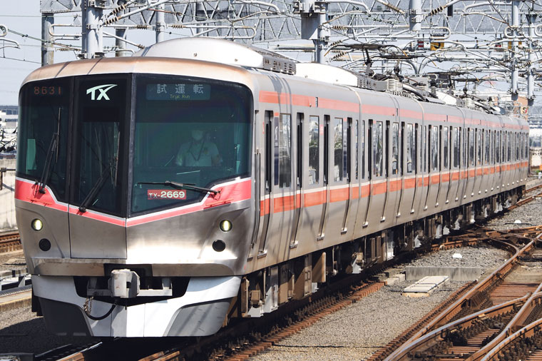 TX-2000系69Fが車体修繕（増備車初） – TSUKUBA EXPRESS STYLE