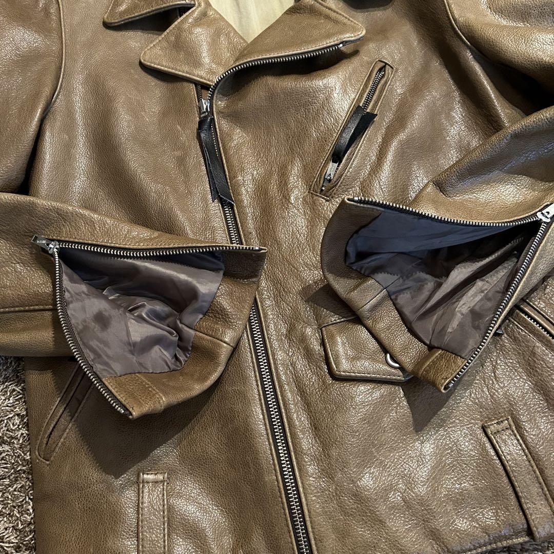 Rare 00s Archive CAMIERA Leather Jacket FERRARI LEATHER JACKET