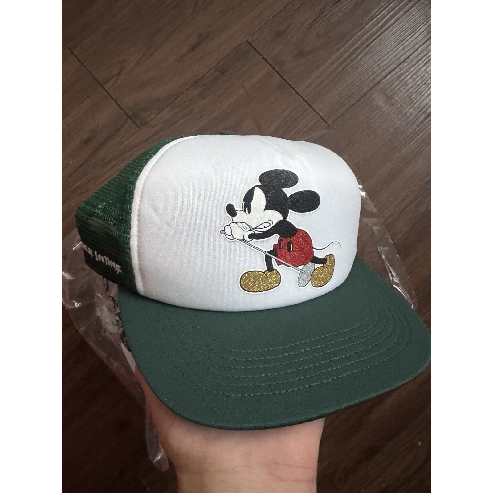 Supreme Number Nine Mickey Mesh Back 5 Panel Red