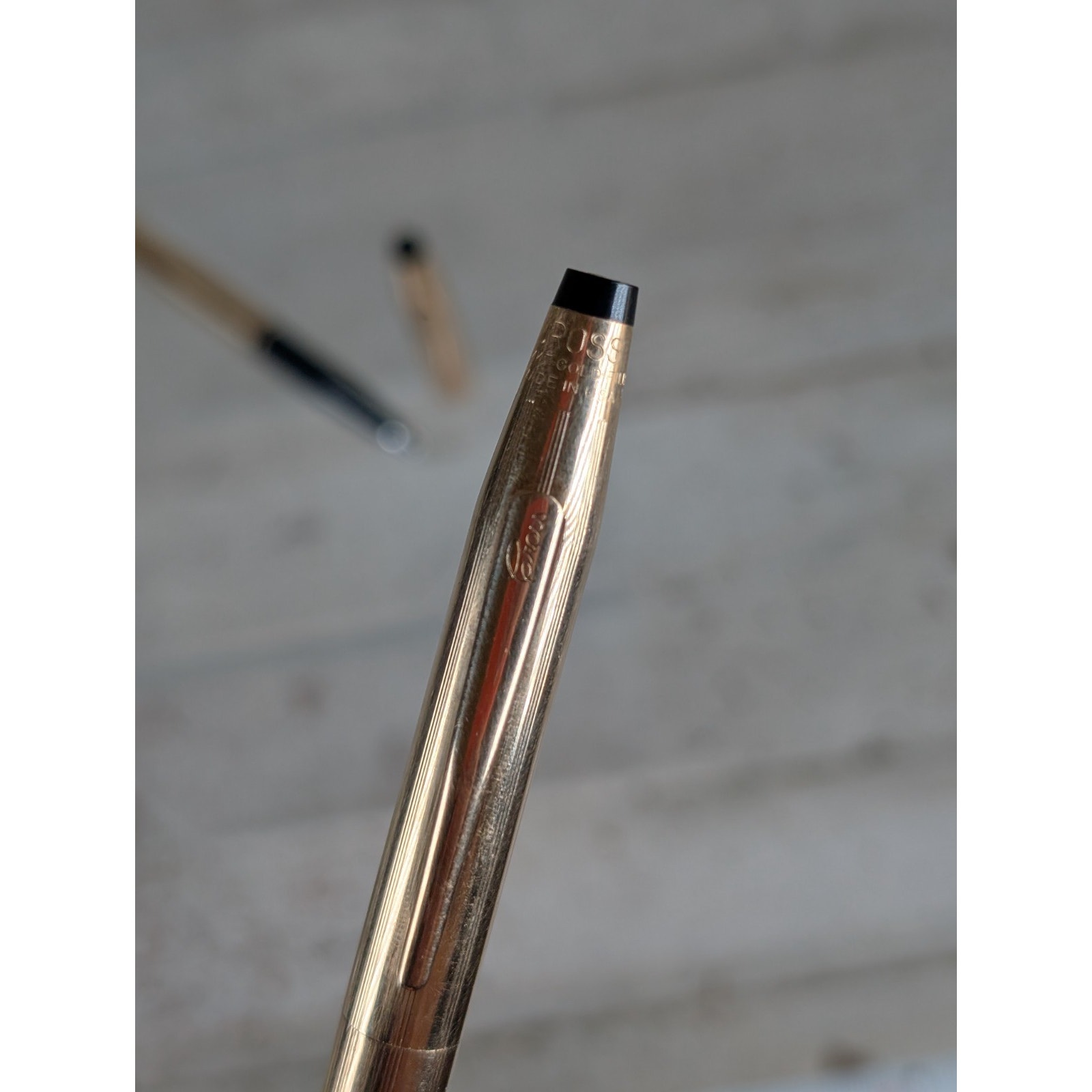 CROSS センチュリー♥1/20, 14KPair Cross Century II 1/20 14k Gold