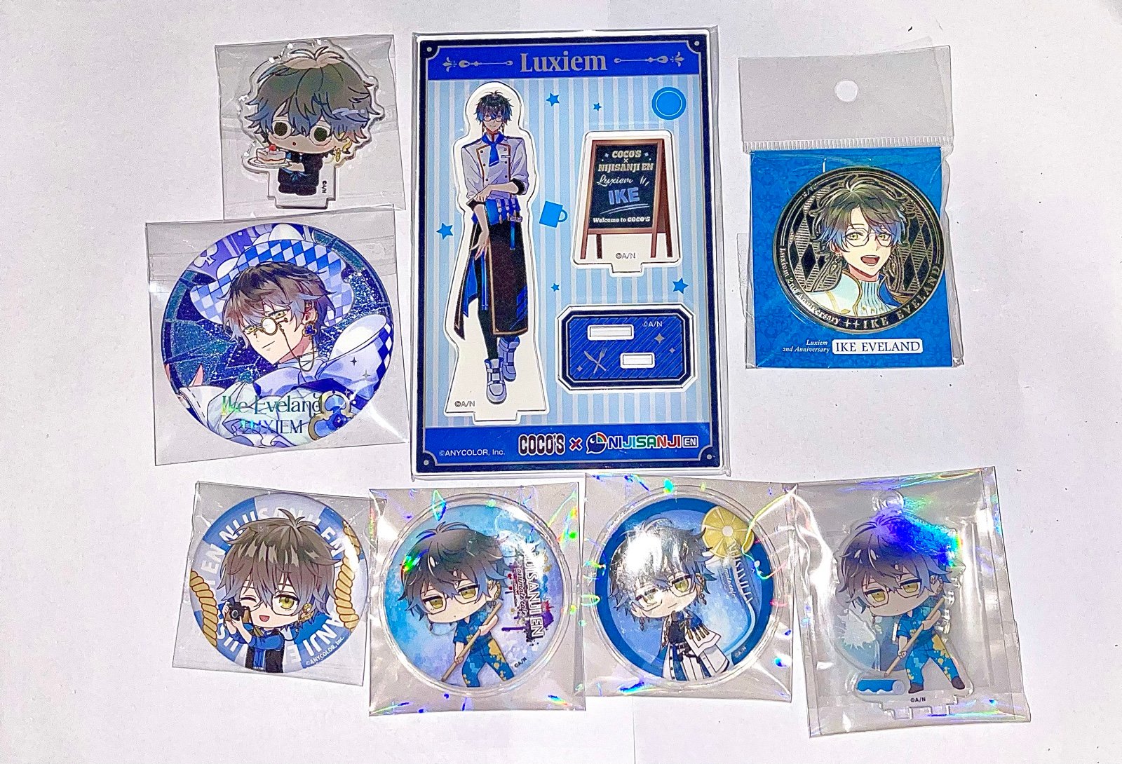 Ike Eveland チェキセット Ike Eveland チェキセット Luxiem Ike