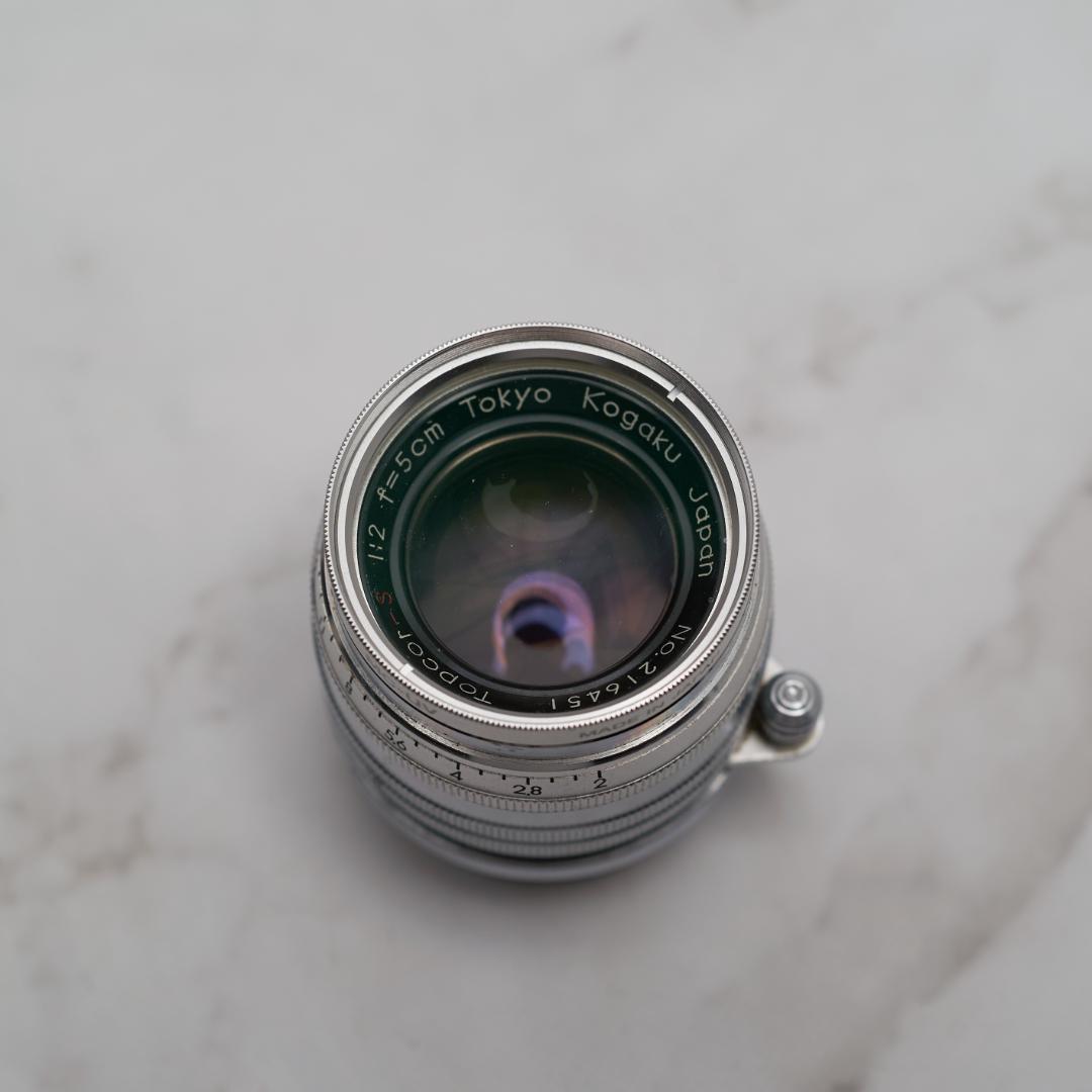 Tokyo Kogaku Topcor 50mm F2 Ltm 東京光学 Topcor-S 5cm F2 LTM 後期