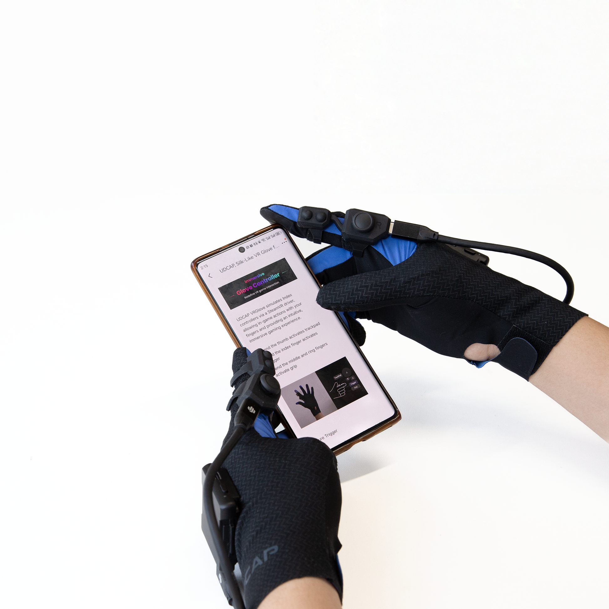 UDCAP VR Gloves: Haptic Controllers for SteamVR & VRChat – Udexreal