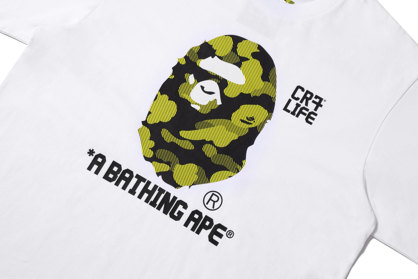 A BATHING APE® BAPE X CR7 Life Camo A Bathing Ape Relaxed Fit Tee