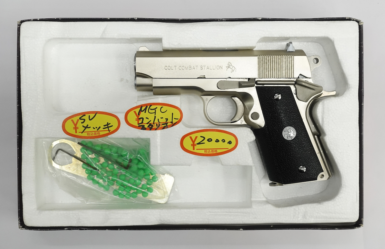 mgc colt コンバットスタリオン ガスブローバック mgc colt コンバット