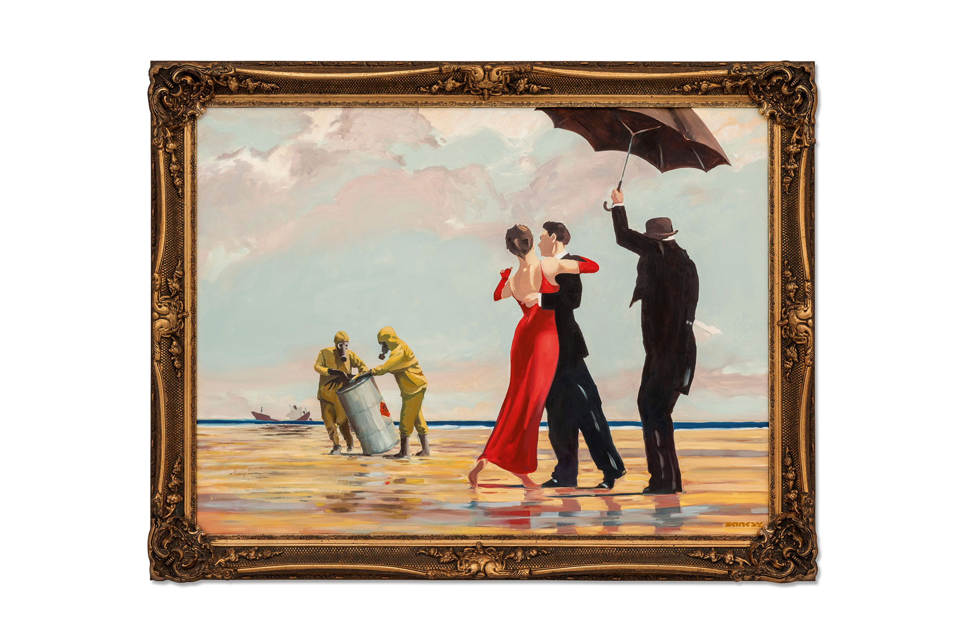 フランス画家 Van Lod ヴァン・ロッドの油彩画 フランス画家 Van Lod