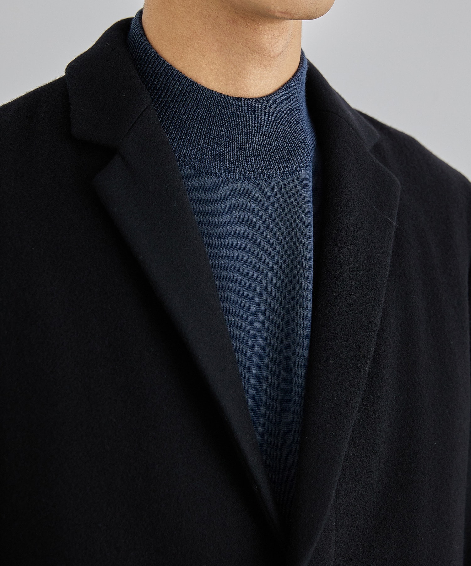 SUPER 100's チェスターコート(1 GREY BEIGE): : メンズ｜UNITED TOKYO