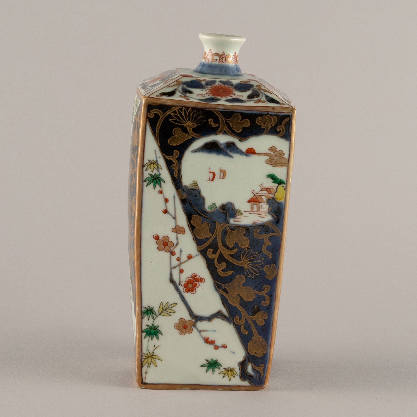 SALE！ 伊万里焼 瓢瓶 オランダ古伊万里図 SALE！ 伊万里焼 瓢瓶