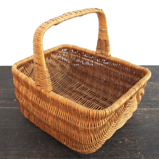 アンティーク バスケット 籐かご（uoo1181） - アンティーク家具・雑貨