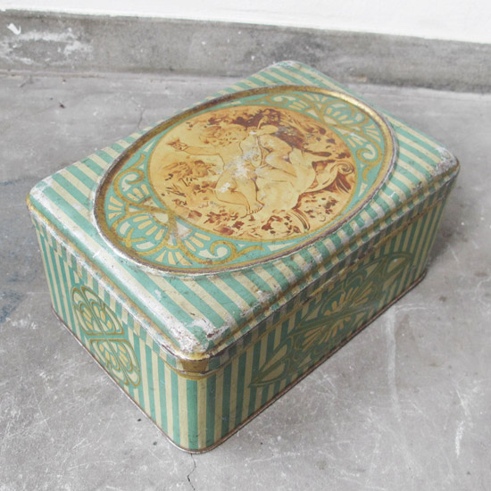 アンティーク TIN缶 ブリキ缶（utn1040） - アンティーク家具・雑貨