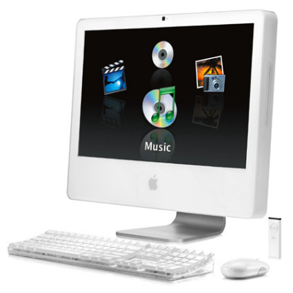 MA456LL iMAC 2.16GHz Core 2 Duo 24-Inch 2006 White- Pre Owned