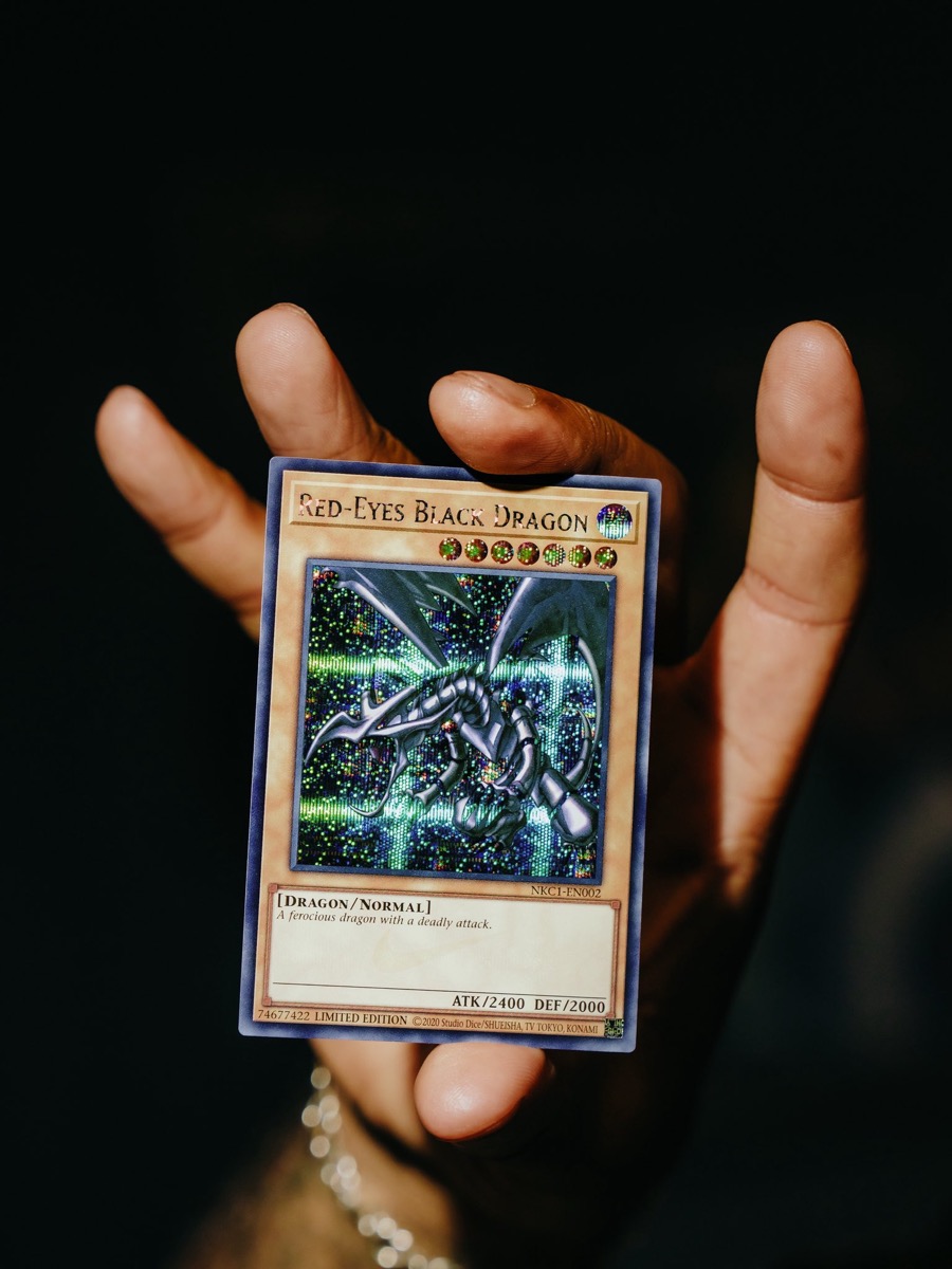 遊戯王 レッドアイズブラックドラゴン シークレット シク 本物 ナイキ