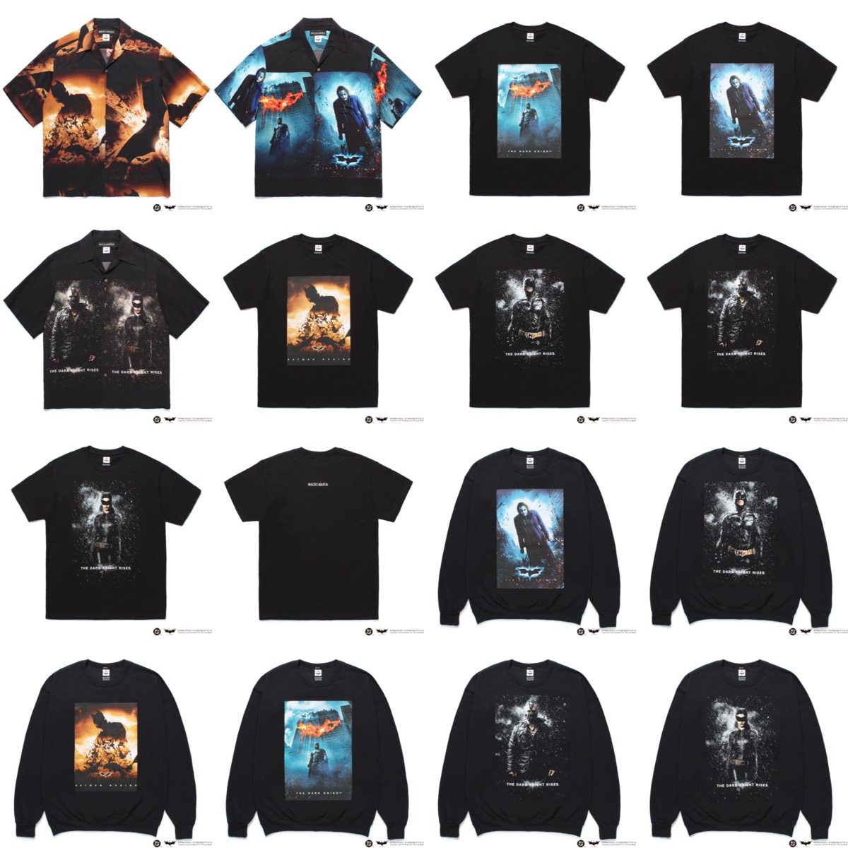 WACKO MARIA x The Dark Knight Trilogy 2025年春夏コラボコレクション