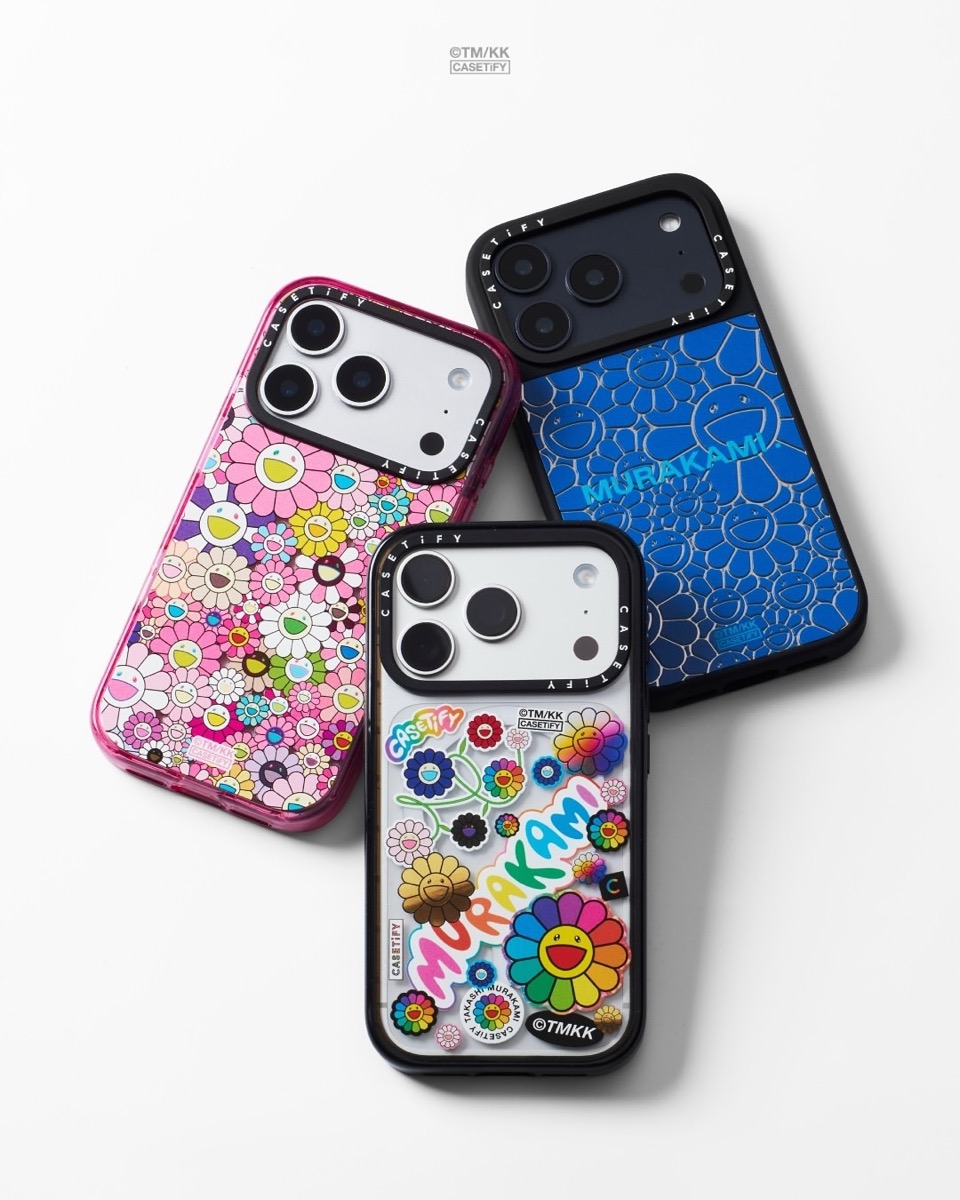 村上隆 x CASETiFY スペシャルプロダクトが国内発売開始。レアが当たる