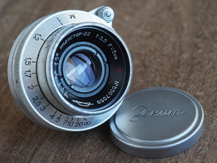 Industar-22 50mm f/3.5 SLR for Zenit M39 №5507059