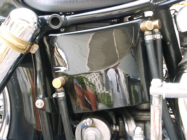 ハーレーダビッドソン ショベルヘッド オイルタンク