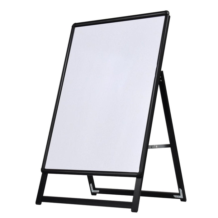 ポスターパネルスタンド A1 片面 黒 フレーム幅25mm— ウリサポ