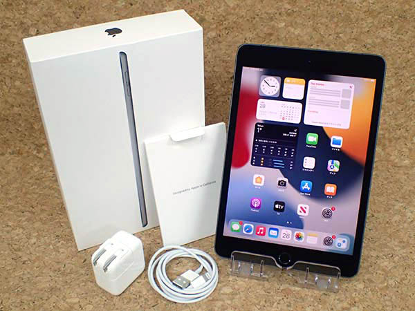 中古】国内版 SIMフリー iPad mini 7.9インチ 第5世代 Wi-Fi+Cellular