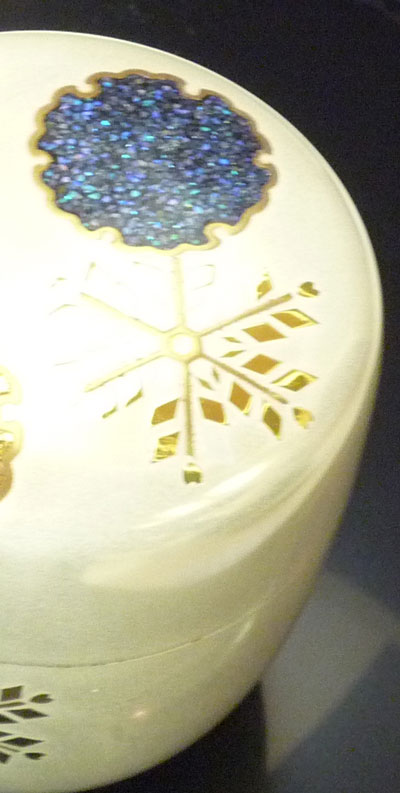 茶道具 棗（なつめ）『雪景色』 ◇ 特別注文品