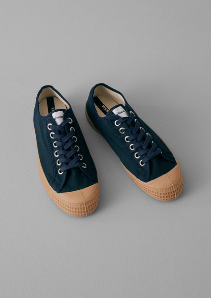 Novesta Star Master Waxed Cotton Plimsolls | Indigo | TOAST