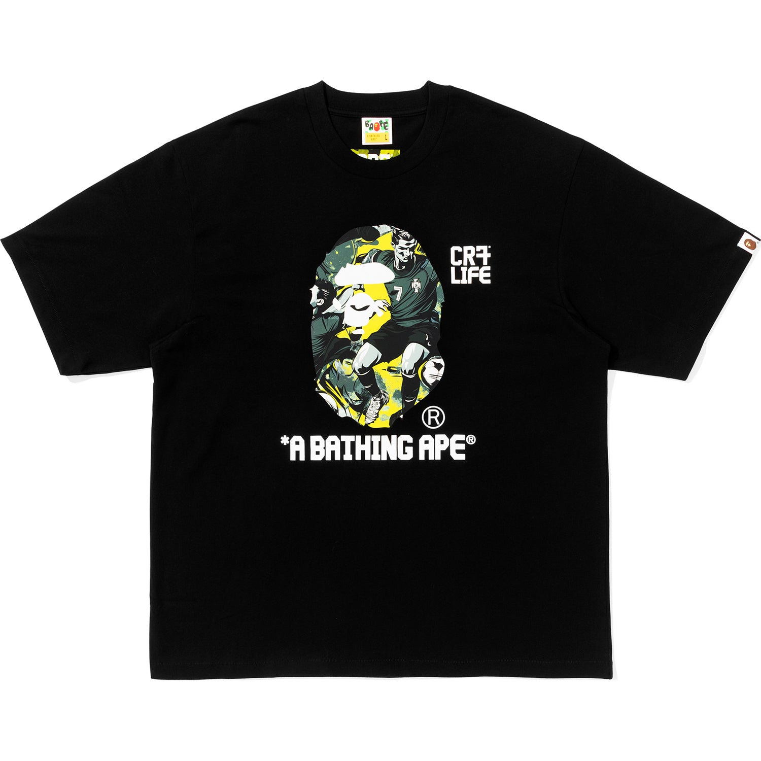 BAPE X CR7 LIFE Graphic Relaxed Fit Tee #1 | A BATHING APE – us
