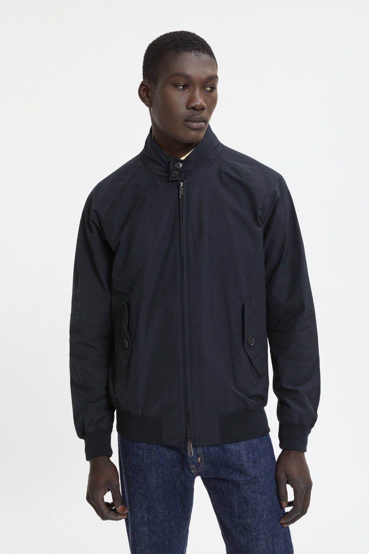 G9 Harrington Jacket Dark Navy | Baracuta