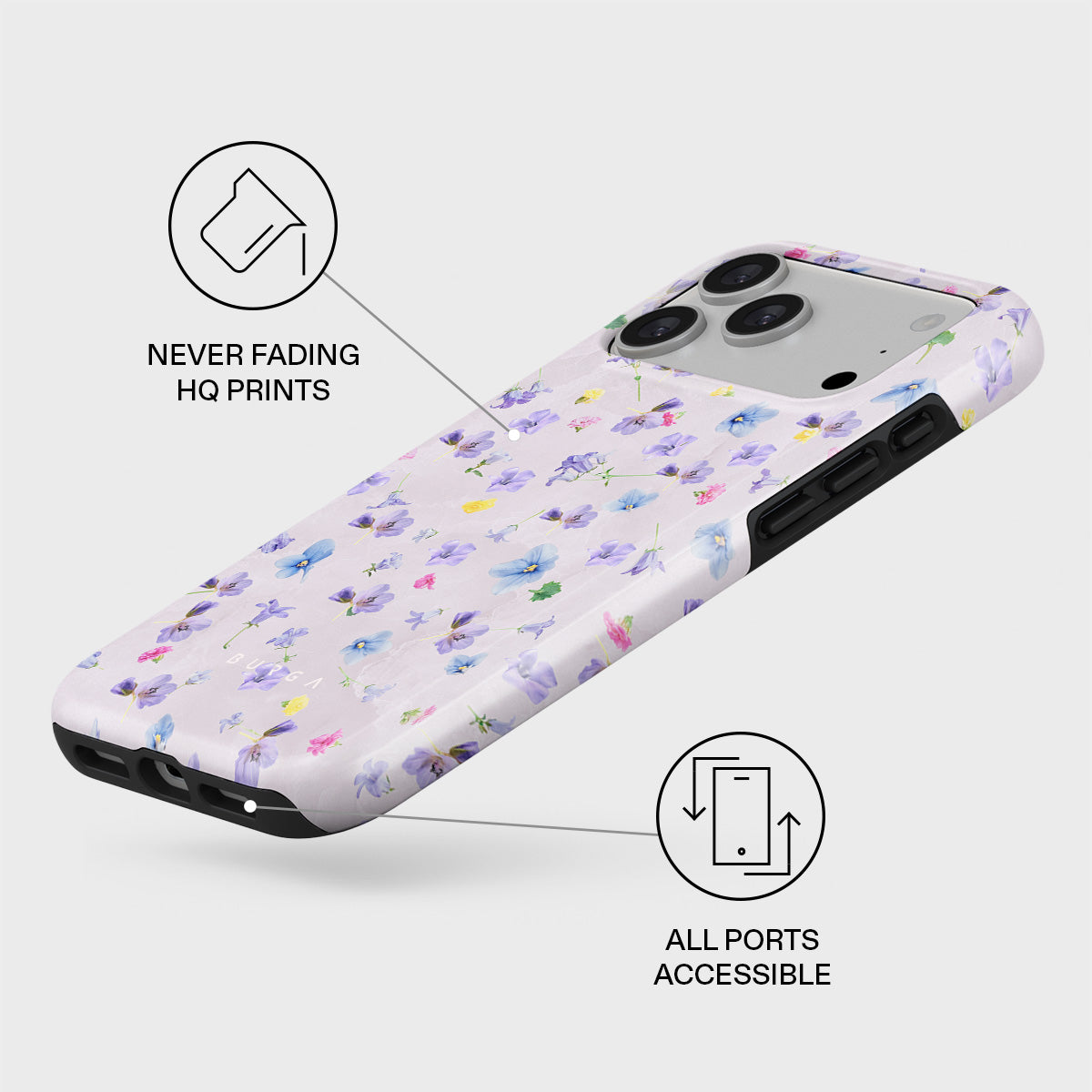 Wildflower - iPhone 17 Pro Max Case | BURGA