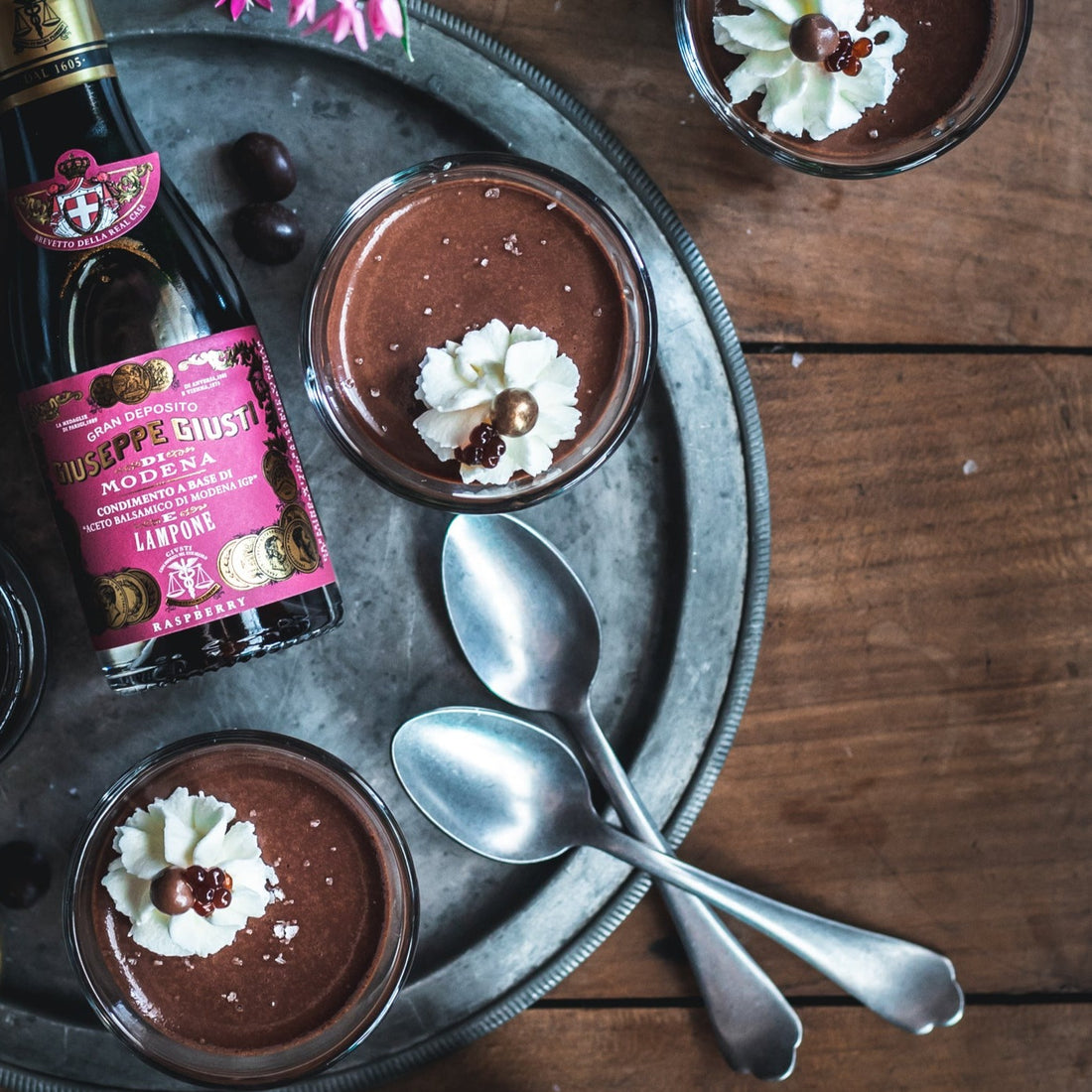 Condiment with Balsamic Vinegar of Modena and Raspberry | Giusti 1605