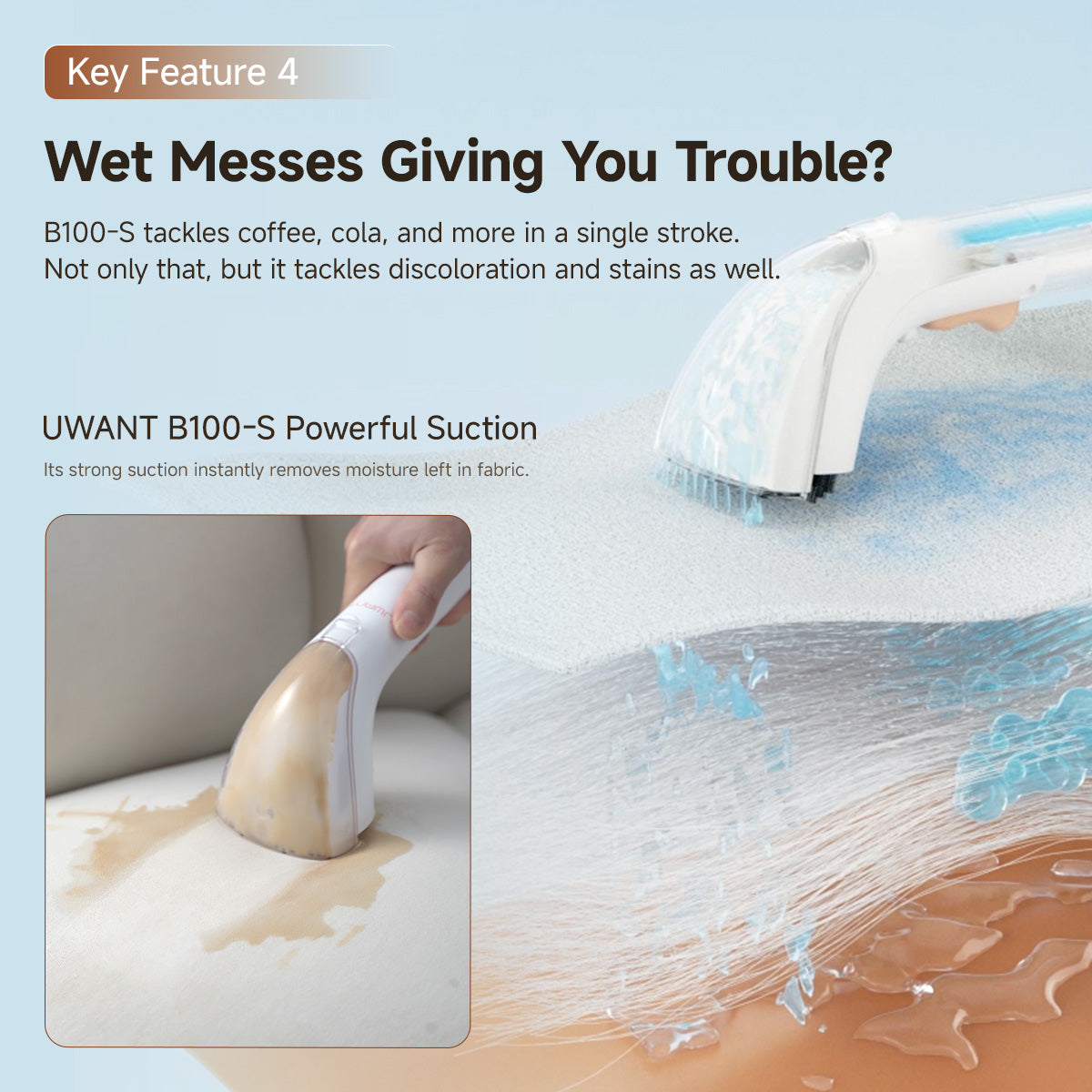 UWANT B100-S Spot Cleaner – UWANT