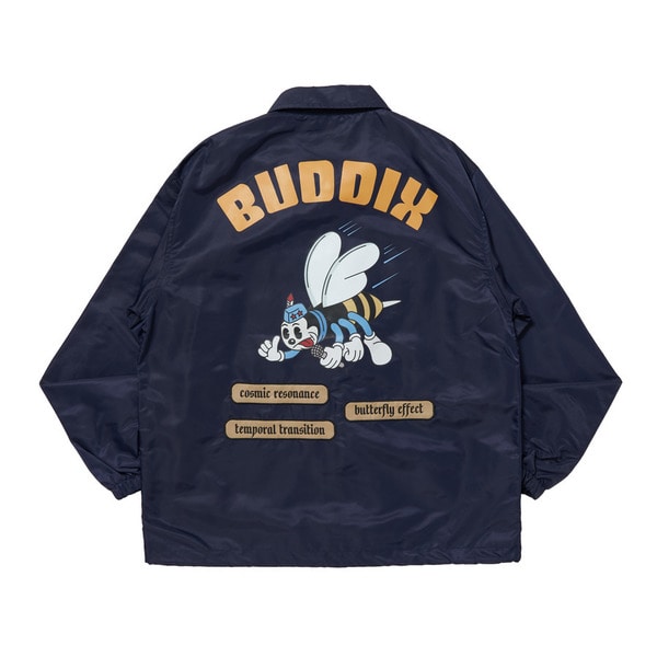 Printed Coach Jacket | buddix | VERTICAL GARAGE OFFICIAL ONLINE