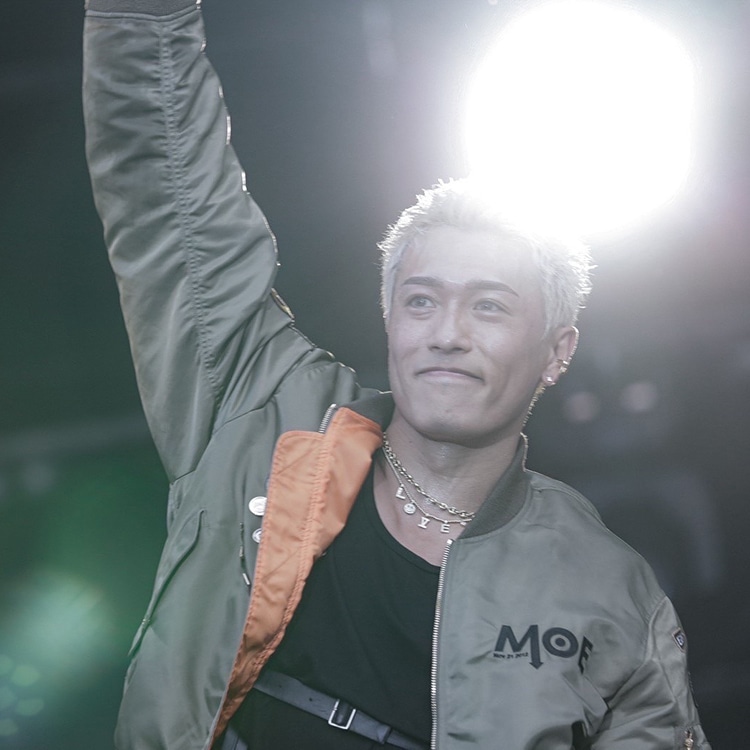 GENERATIONS MOE THE TRIP MA-1 ジャケット GENERATIONS MOE THE TRIP