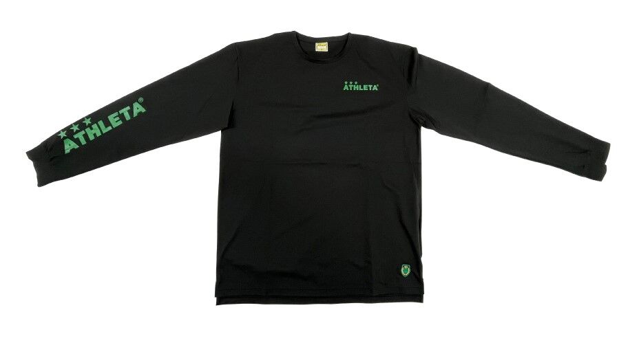 東京ヴェルディ ATHLETA 選手着用モデル ロンT ブラック Oサイズ 東京