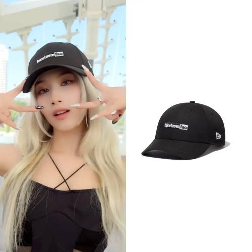 サナさん着用 9FORTY NewEra×facetasm コラボキャップ サナ着用