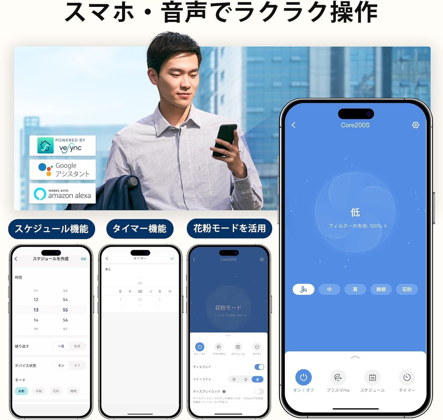 Levoit Core 200S 空気清浄機