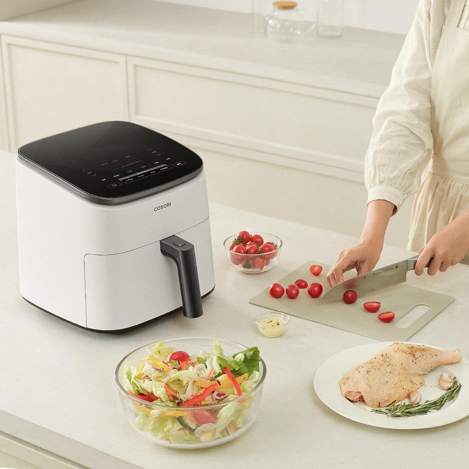 COSORI エアフライヤー ホワイト 未開封！ 一度のみ使用COSORI エア