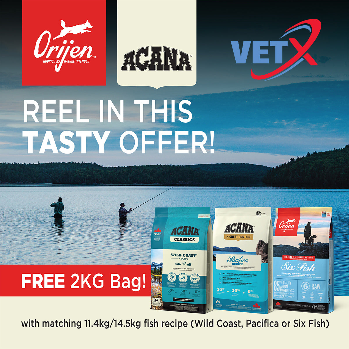 Acana Classics Wild Coast Recipe Dog Food – VetX Animal Clinic +